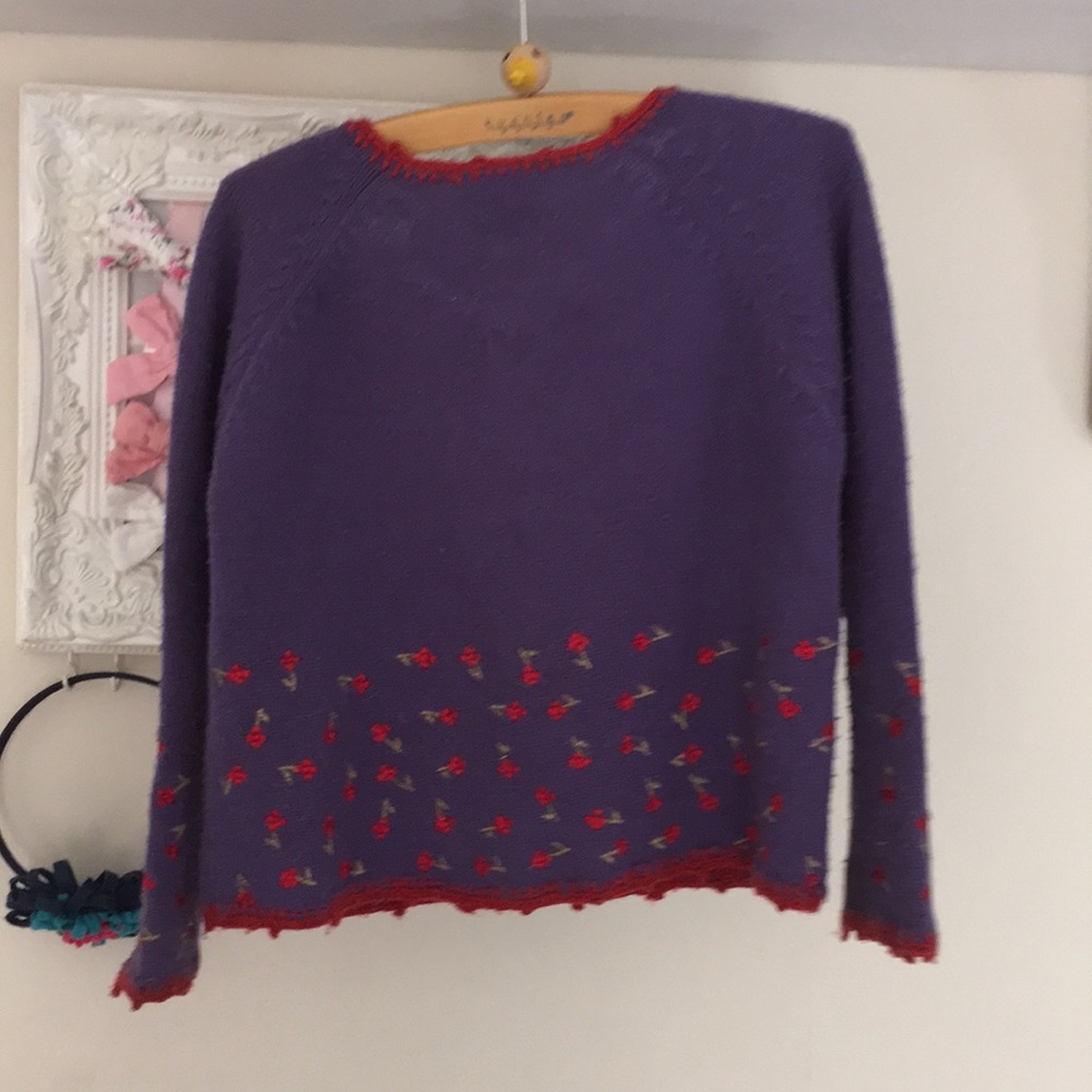 Cozy Embroidered Sweater - Picture 2 of 6